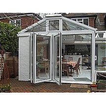 Gabel Fronted Conservatory with Visi-Doors 